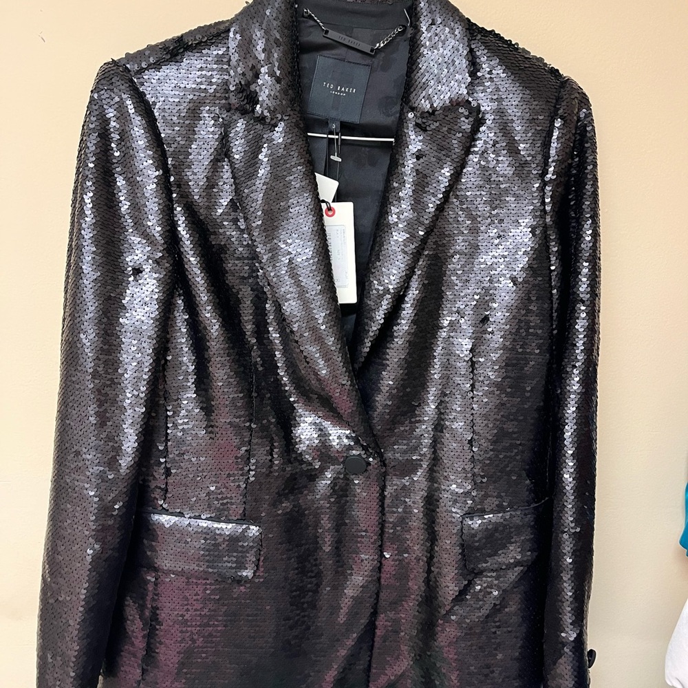 Ted Baker Sequin blazer style jacket